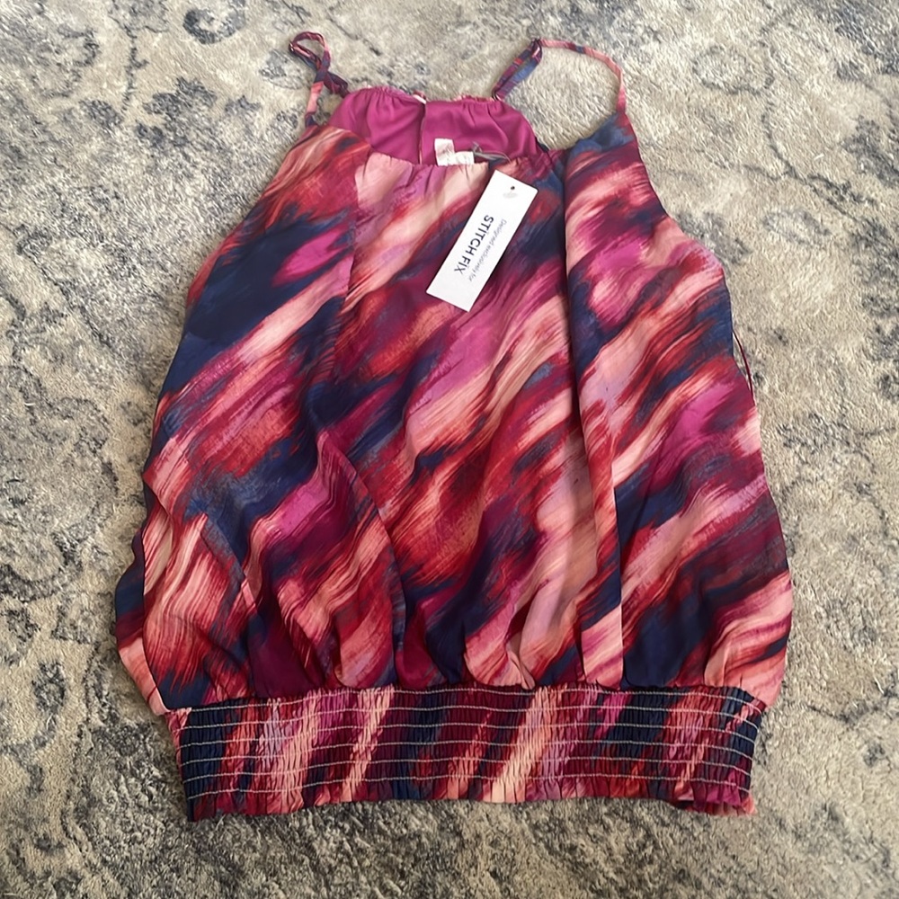 Nine Britton Multicolor Sleeveless Tank Top - Picture 5 of 5